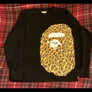 A bathing ape long sleeve shirt